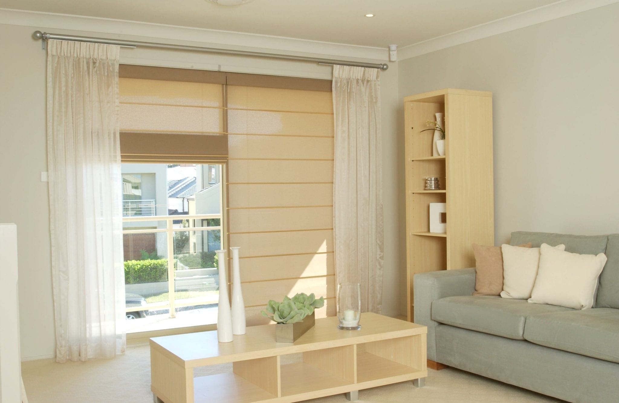 Roman Blinds - Fusion Shutters and Blinds
