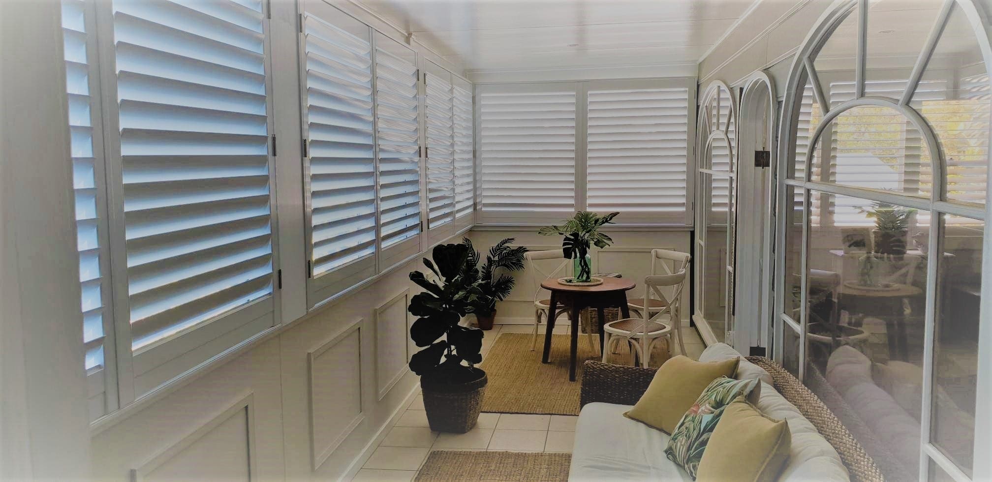 Allure Aluminium Plantation Shutters Kiana - Fusion Shutters and Blinds