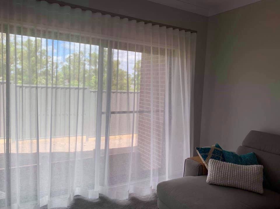 Sheer Curtains Rose Bay - Fusion Shutter and Blinds 