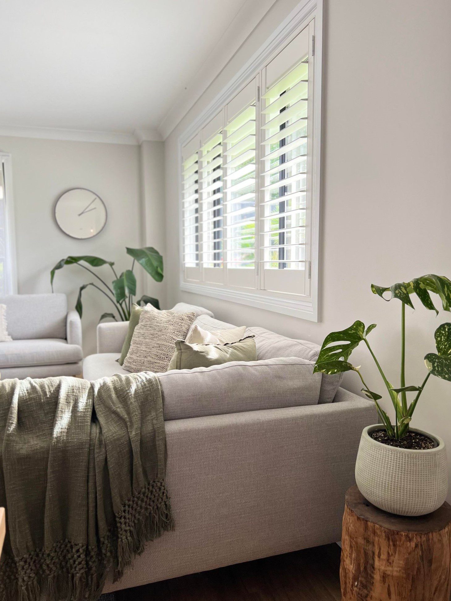 plantation shutter in hill top