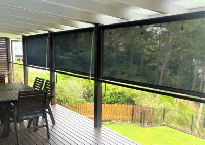 Outdoor blinds in Clareville