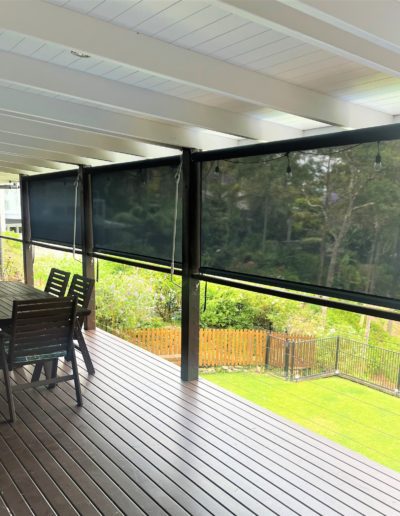 Outdoor blinds in Clareville