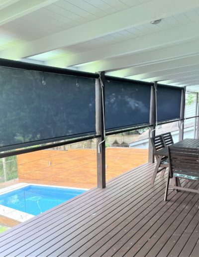 Outdoor blinds in Clareville