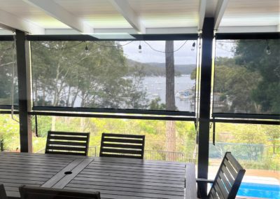 Outdoor blinds